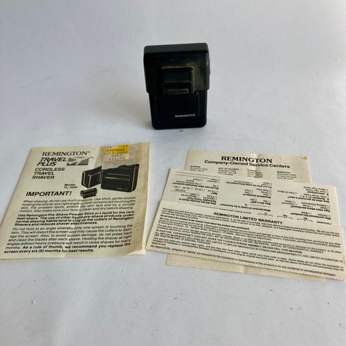 Vintage remington travel plus - remington,
