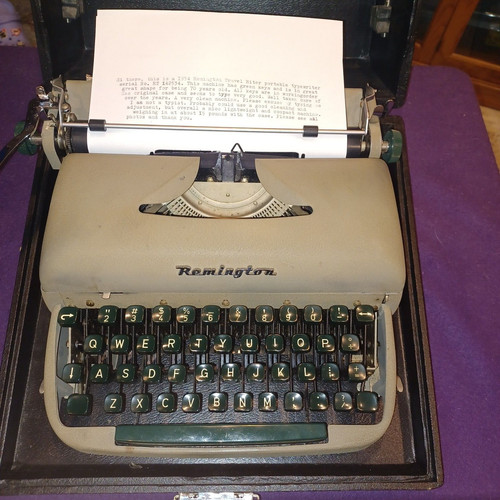 Macchina scrivere portatile - macchina, da
